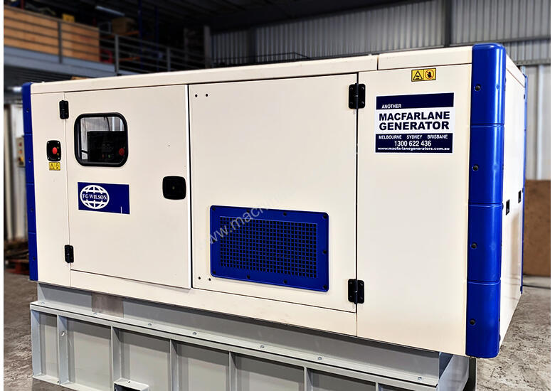 caption 110kVA Used Perkins Enclosed Generator Set