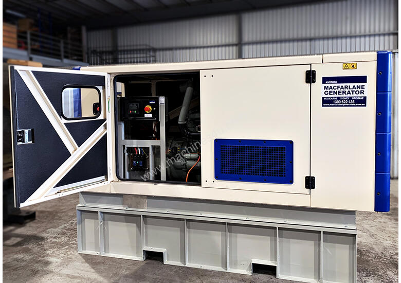 caption 110kVA Used Perkins Enclosed Generator Set