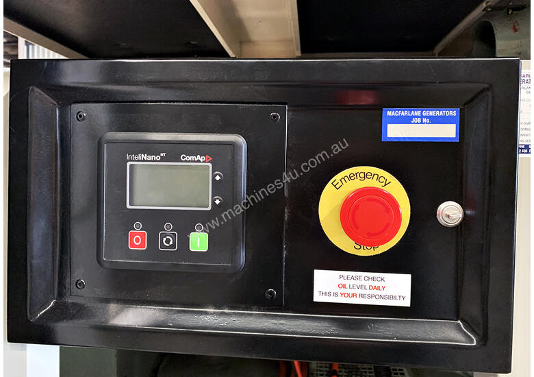 caption 110kVA Used Perkins Enclosed Generator Set