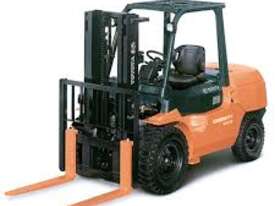 Mitsubishi 4.5 Tonne Forklift with Rotator Attachment LPG EFI Engine 2014 Current Model - picture2' - Click to enlarge