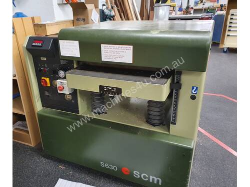 SCM S630 Thicknesser