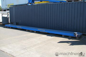 Motorised Variable Speed Modular Belt Conveyor - 9m long
