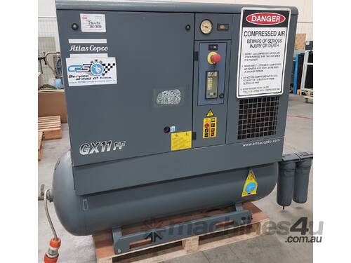 ATLAS COPCO GX11FF 11Kw 3-IN-1 Incl Dryer/Tank Made in ITALY * SOLD *