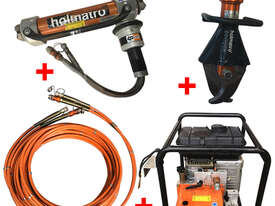 Holmatro Hydraulic Rescue Set Petrol Powered Pump, Telescopic Ram and Single Hose Reel - Used Items - picture0' - Click to enlarge