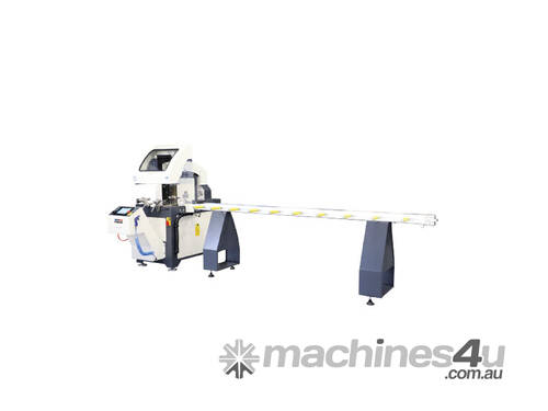 OZ MACHINE 550mm Auto mitresaw. 2 axis servo control. 