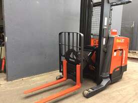 Raymond 750 R45TT Reach Stand-on Electric Forklift with Camera and LCD Display Fitted - picture2' - Click to enlarge