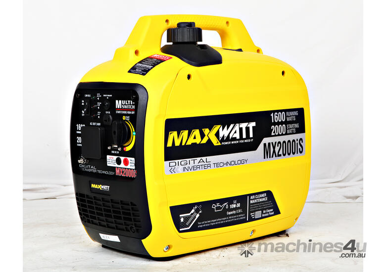 MACFARLANE - 2kW Maxwatt Digital Inverter Generator