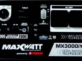 3kVA Maxwatt Digital Inverter Generator - picture2' - Click to enlarge