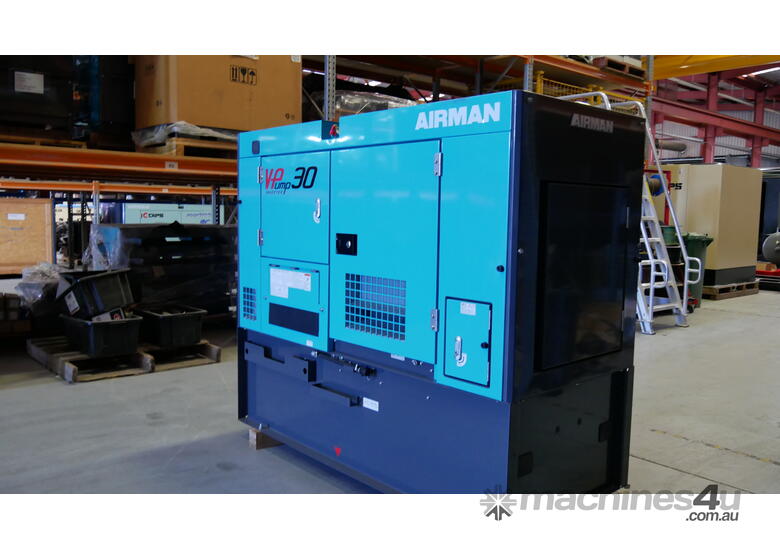 AIRMAN SDG45LX-5B2 37KVA PUMP START INVERTER  GENERATOR WITH EXTENDED TANK 