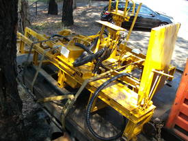 mclauglin mcl10h drill rig , with augers  - picture0' - Click to enlarge