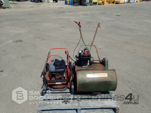 1 X VICTA IMPERIAL REEL LAWN MOWER & 1 X ROVER LAWN MOWER