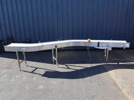 STAINLESS STEEL Modular Belt Conveyor - 3.8m long - Pro Ali - picture0' - Click to enlarge