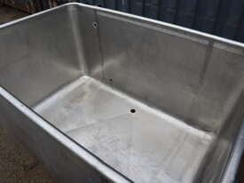 Stainless Steel Tank Tub - 1000L - picture2' - Click to enlarge