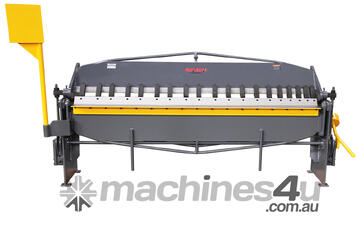 KANG Industrial Manual Pan Brake, W-10016H 1.5x2540mm Mild Steel Pan Box Brake