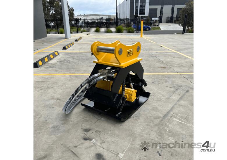 caption (BRAND NEW) Vibrating Compaction Plate 2.5T - 5T + FREE SERVICING KIT