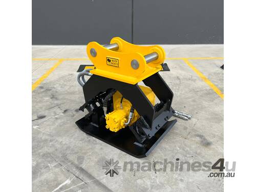 caption (BRAND NEW) Vibrating Compaction Plate 2.5T - 5T + FREE SERVICING KIT
