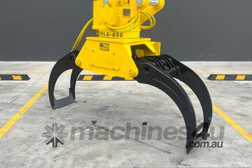 (BRAND  ) Rotating Fixed Log Grapple 1.5T - 3.8T + FREE SERVICING KIT (RRP $2,200)