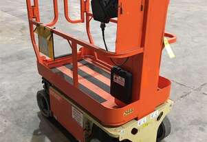 2012 JLG 1230ES Used Narrow One-Man Lift, 277 & 219 Hours