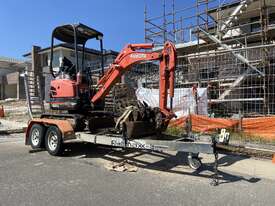 2018 Kubota u17 with sureweld trailer - picture0' - Click to enlarge