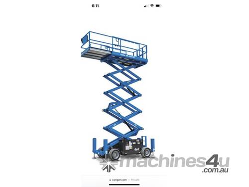 Genie scissor lift