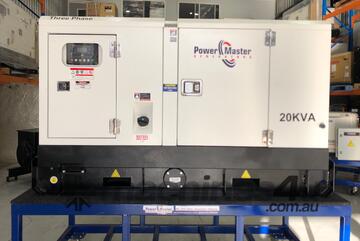 Generator: Power Master 20Kva IZUZU Diesel Powered