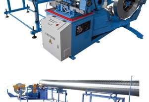 KLEEN -Spiral duct machine (Chain transmission) 0.5-1.2mm capacity & 100mm - 1500mm Dia