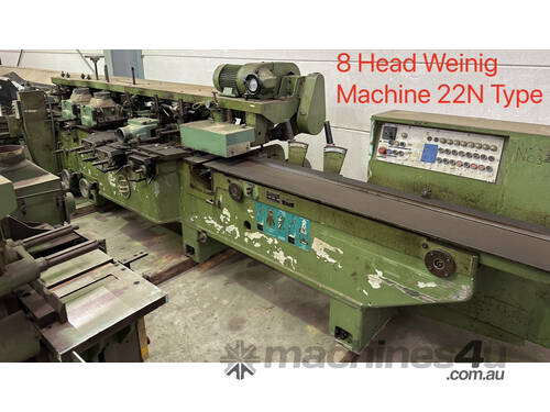 WEINIG 8 Head Moulder