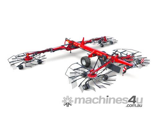 caption Vicon Andex 1505 - Four Rotor Rakes Optimises on Productivity and Profitability!