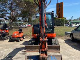 Kubota U55-4 enclosed cabin - picture0' - Click to enlarge