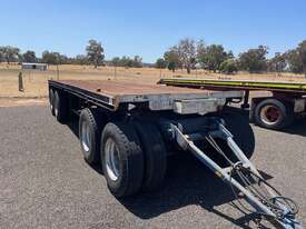 Trailer Dog Trailer 4 axle 24ft Tray Container Pins SN1574 - picture2' - Click to enlarge