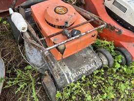 QTY OF 2 PUSH MOWERS - SUNBEAM & VICTA BRANDS  - picture0' - Click to enlarge