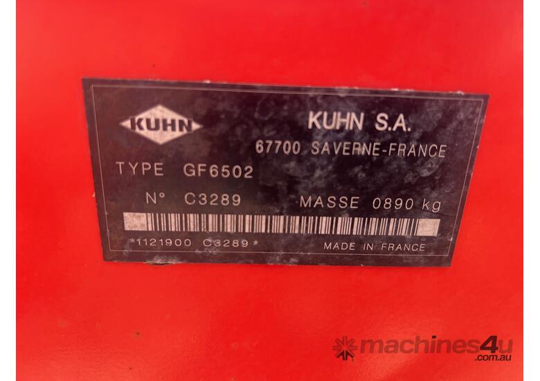 caption Kuhn GF6052 Tedder