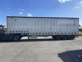 2008 Krueger ST-3-38 Tri Axle Drop Deck Curtainside B Trailer - picture1' - Click to enlarge