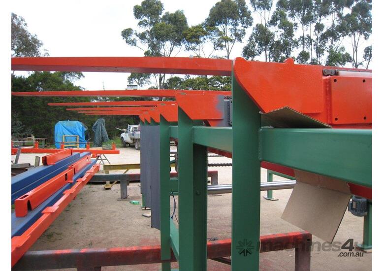 caption Acora Stacker - Low Maintenance Sawmill Stacker