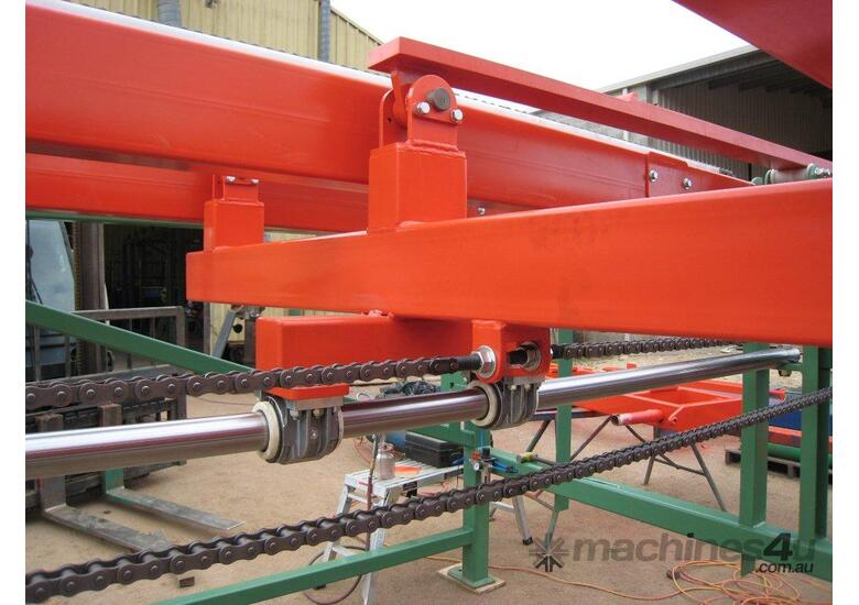 caption Acora Stacker - Low Maintenance Sawmill Stacker