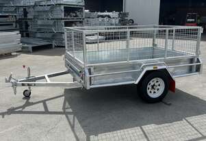 8x5 Cage Trailer 600mm Cage Fully Galvanised 750KG ATM BIGMAN TRAILER
