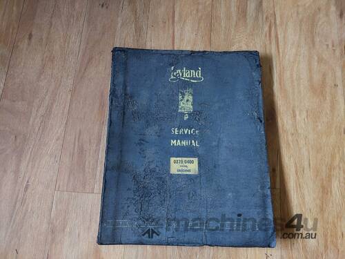 LEYLAND Service Manual Engine 0370/0400 Diesel Engine