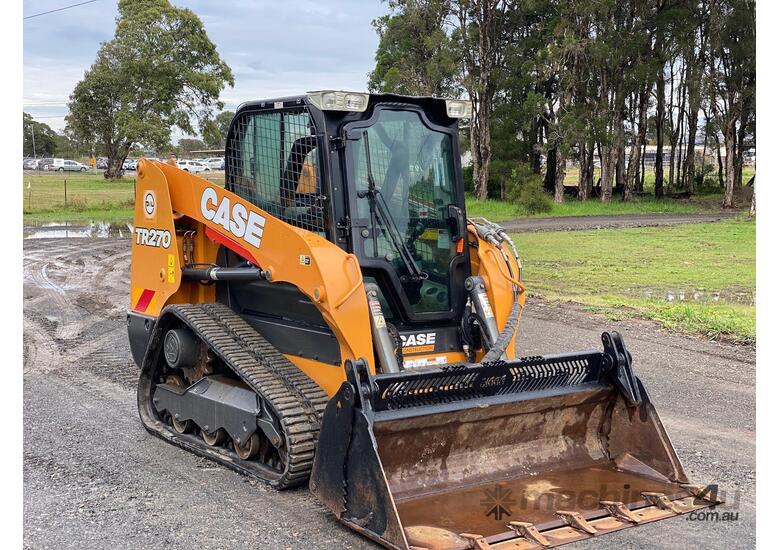 caption CASE TR270 Skid Steer Loader