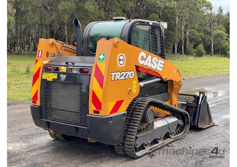 caption CASE TR270 Skid Steer Loader