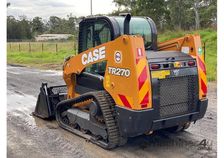 caption CASE TR270 Skid Steer Loader