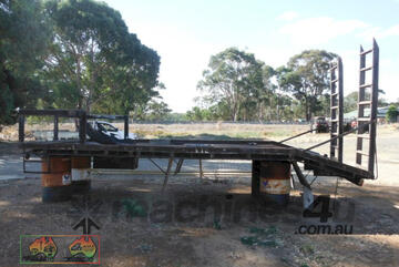 (7530) - Beavertail Steel Tray with Ramps (Maryborough, VIC)