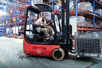 EP Lithium Ion Forklift: 3-Wheel Drive - Premium Class Forklift!