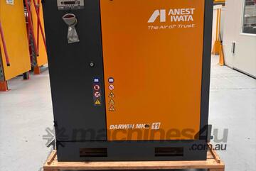 Anest Iwata Darwin 11Kw Basemount Rotary screw Compressor