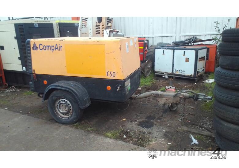 180 cfm C50 Compair, 3 cyl deutz powered ,