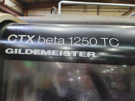 2012 DMG Gildemeister CTX Beta 1250 TC Turn Mill CNC Lathe - picture2' - Click to enlarge