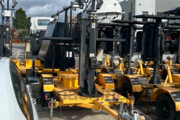 Ldc Equipment Lighting Towers on Trailer