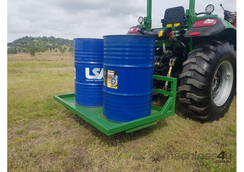 caption AgKing - Tractor 3 Point Linkage to Carry it all 6ft - Solid Steel Construction