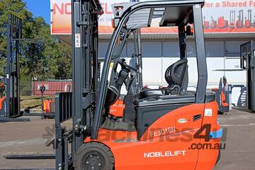 1.6T 3 Wheel Counterbalanced Electric Forklift - Comfortable & Ergonomically Designed!