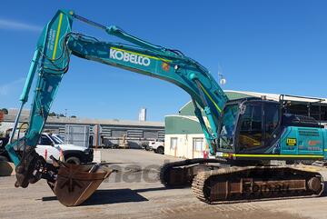 2019 Kobelco SK300LC-10 Excavator with Bucket & Trimble GPS Pre Wiring