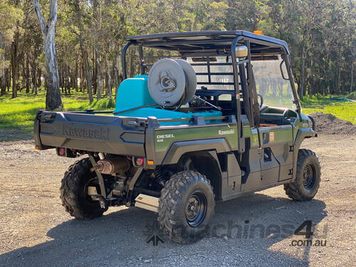 caption Kawasaki KAF1000 ATV All Terrain Vehicle